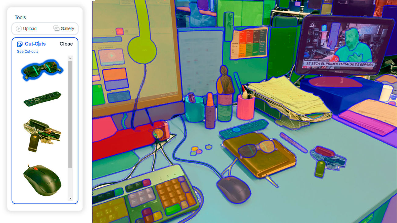 Así es SAM, la nueva IA generativa de Meta capaz de reconocer objetos en imágenes y videos