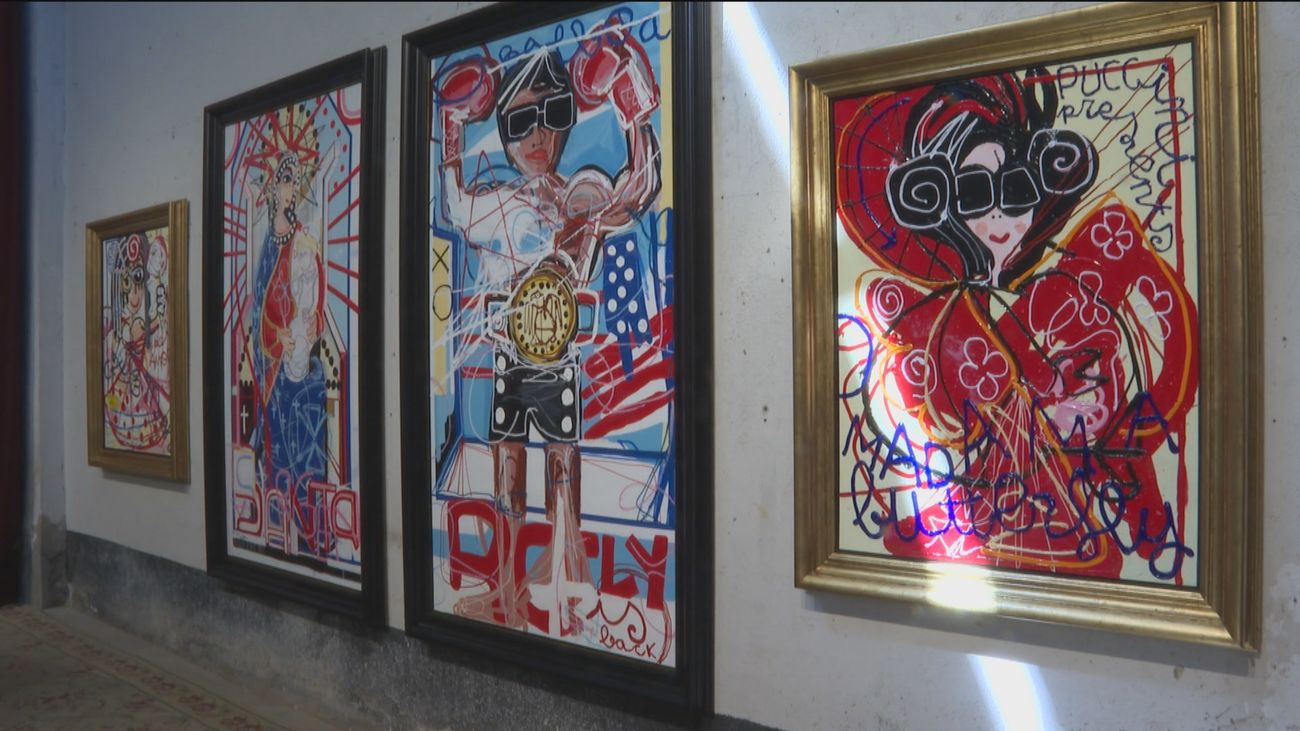 Miguel Caravaca rinde homenaje a las heroínas de la ópera en su exposición 'Divas All Star'