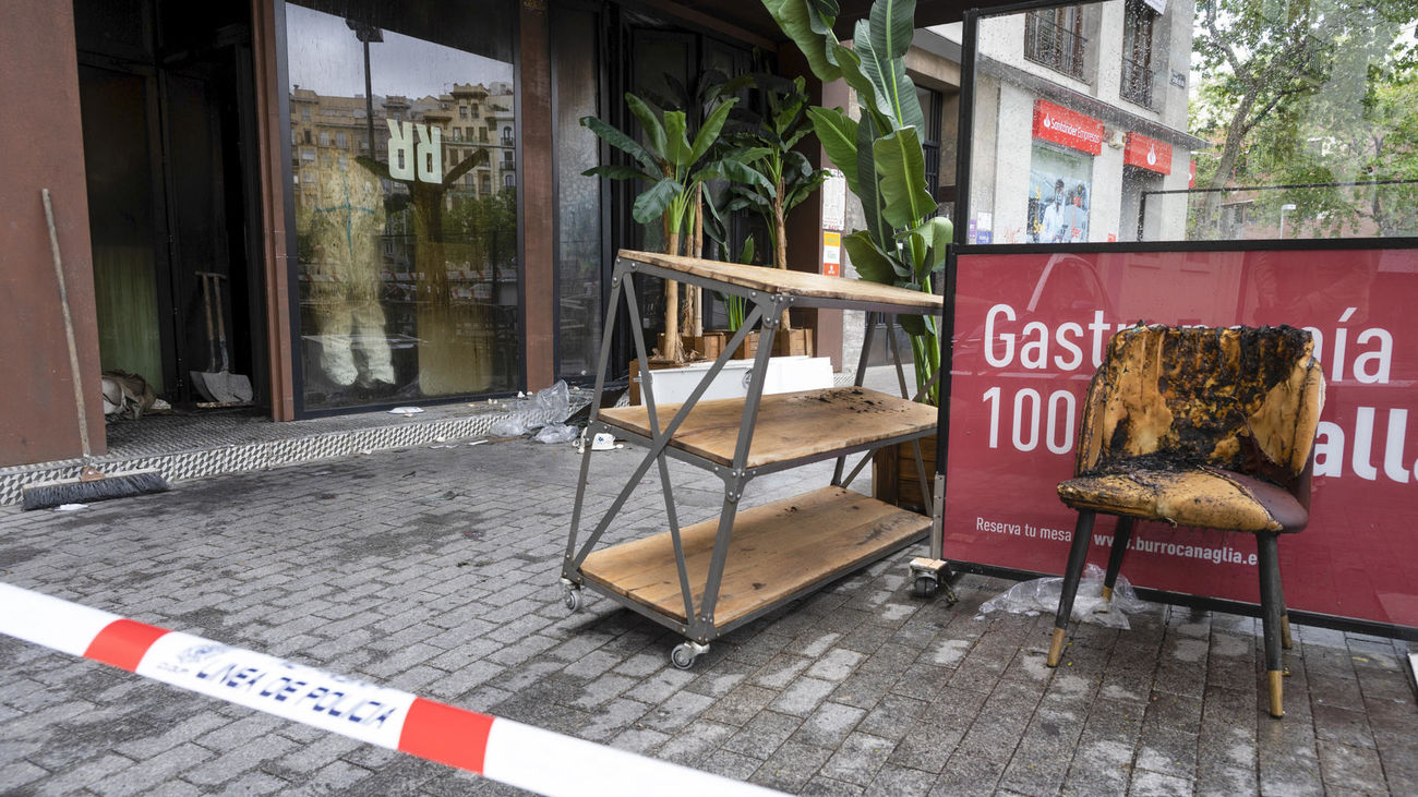 Muere una de las heridas en el incendio de un restaurante italiano en Madrid