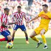 La racha victoriosa del Atlético termina en el Nou Camp tras perder 1-0