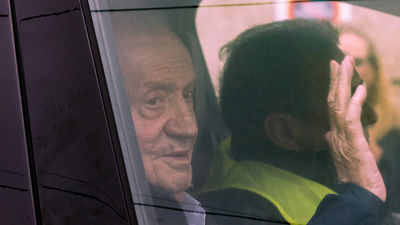 Juan Carlos I visita Vitoria para realizarse un chequeo médico