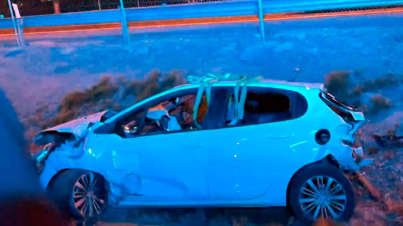 Accidente de tráfico en la A-3