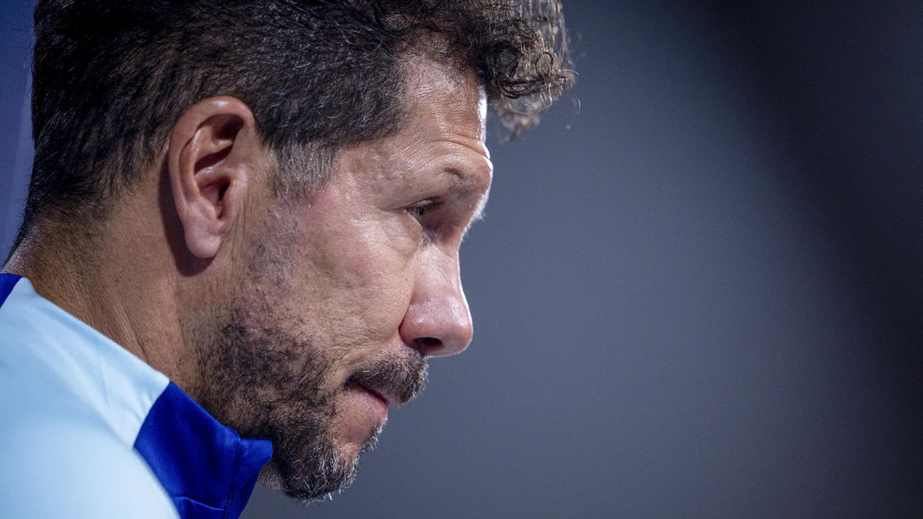 Simeone: "No me detengo a esperar el halago"
