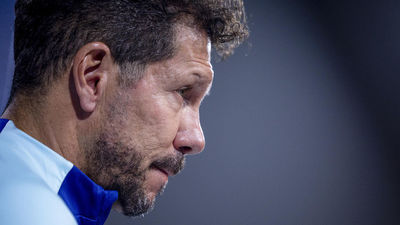 Simeone: "No me detengo a esperar el halago"