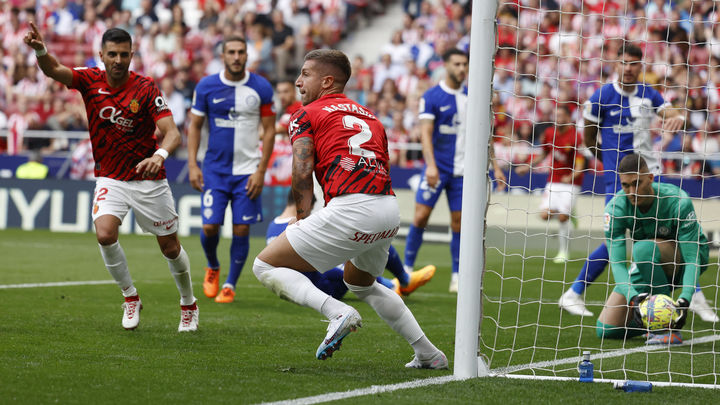 El Mallorca marca al Atlético / EFE