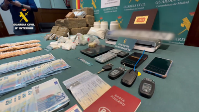 Operación antidroga: desmantelados 6 puntos de venta al por menor en la Sierra Norte de Madrid