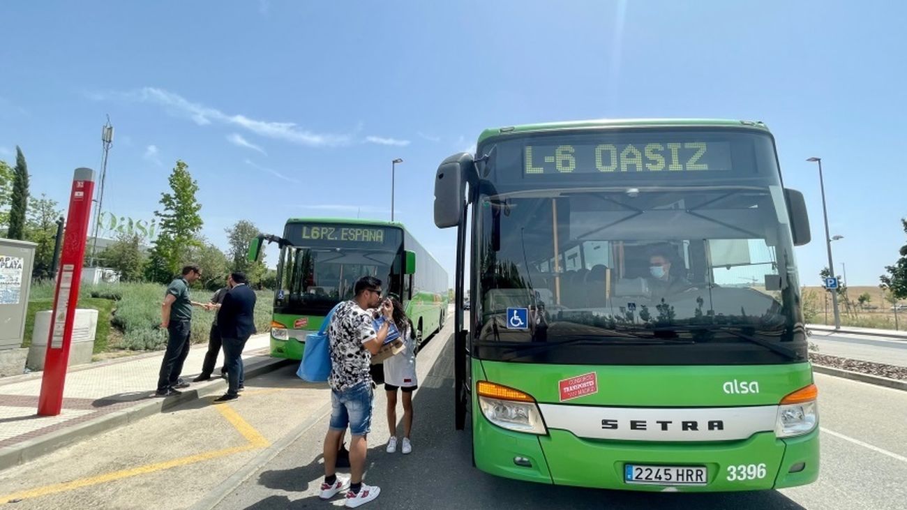 La línea 6 de autobuses de Torrejón de Ardoz