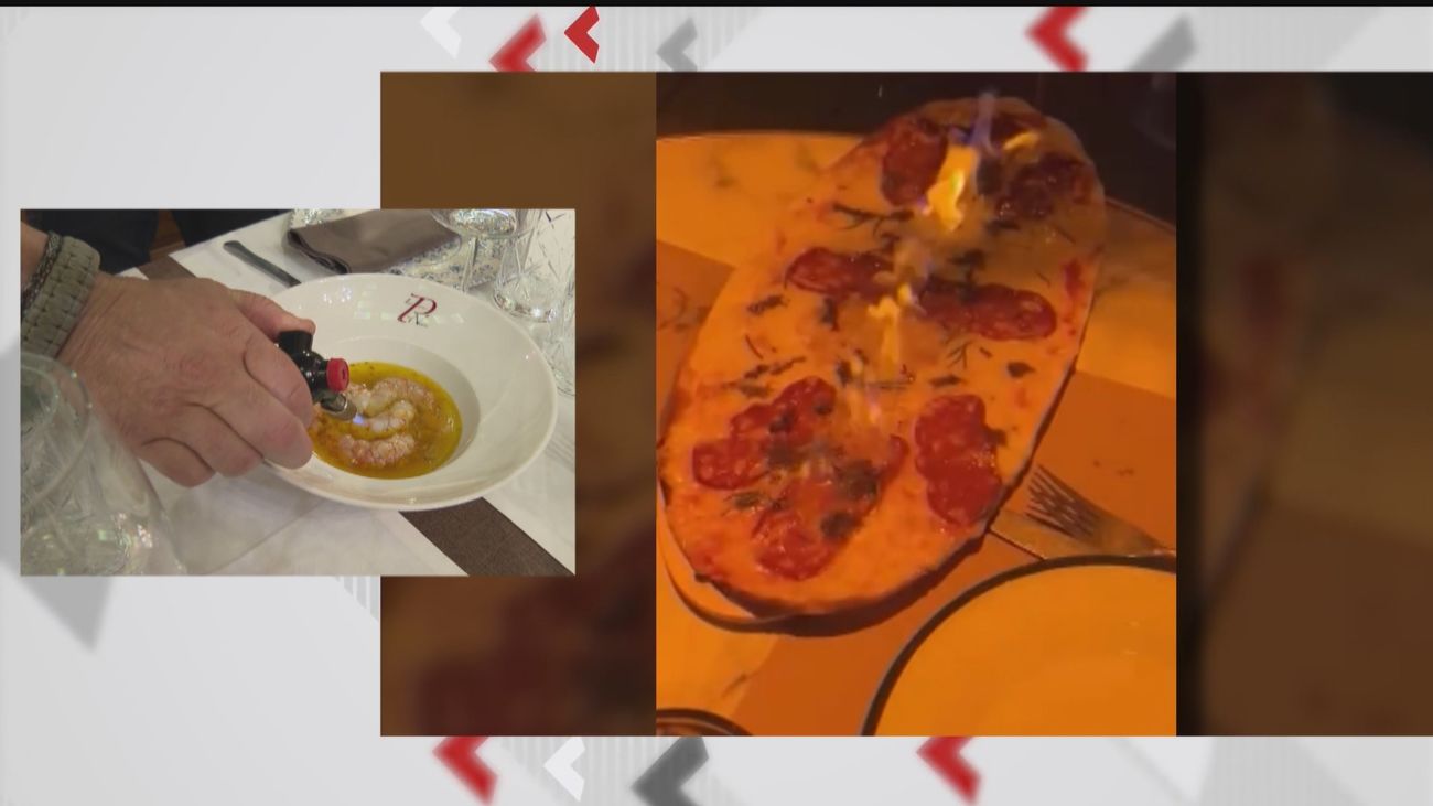 Cómo y cuándo se debe servir un plato flambeado en un restaurante