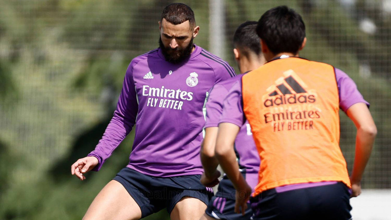 Benzema regresa al grupo; Mendy y Alaba comienzan trabajo de campo
