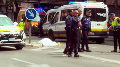 Mueren en el Paseo de Extremadura dos hombres atropellados por un vehículo a la fuga