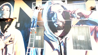 Vuelve CALLE,  el arte urbano en Lavapiés apoyado por vecinos y comerciantes