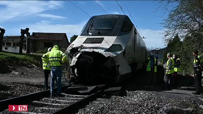 Muere el conductor de un tractor tras ser arrollado por un Alvia en Cantabria