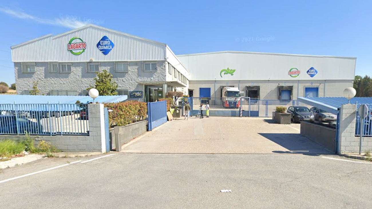 Sede de Euroquímica, propietaria de Lagarto, en Illescas (Toledo)