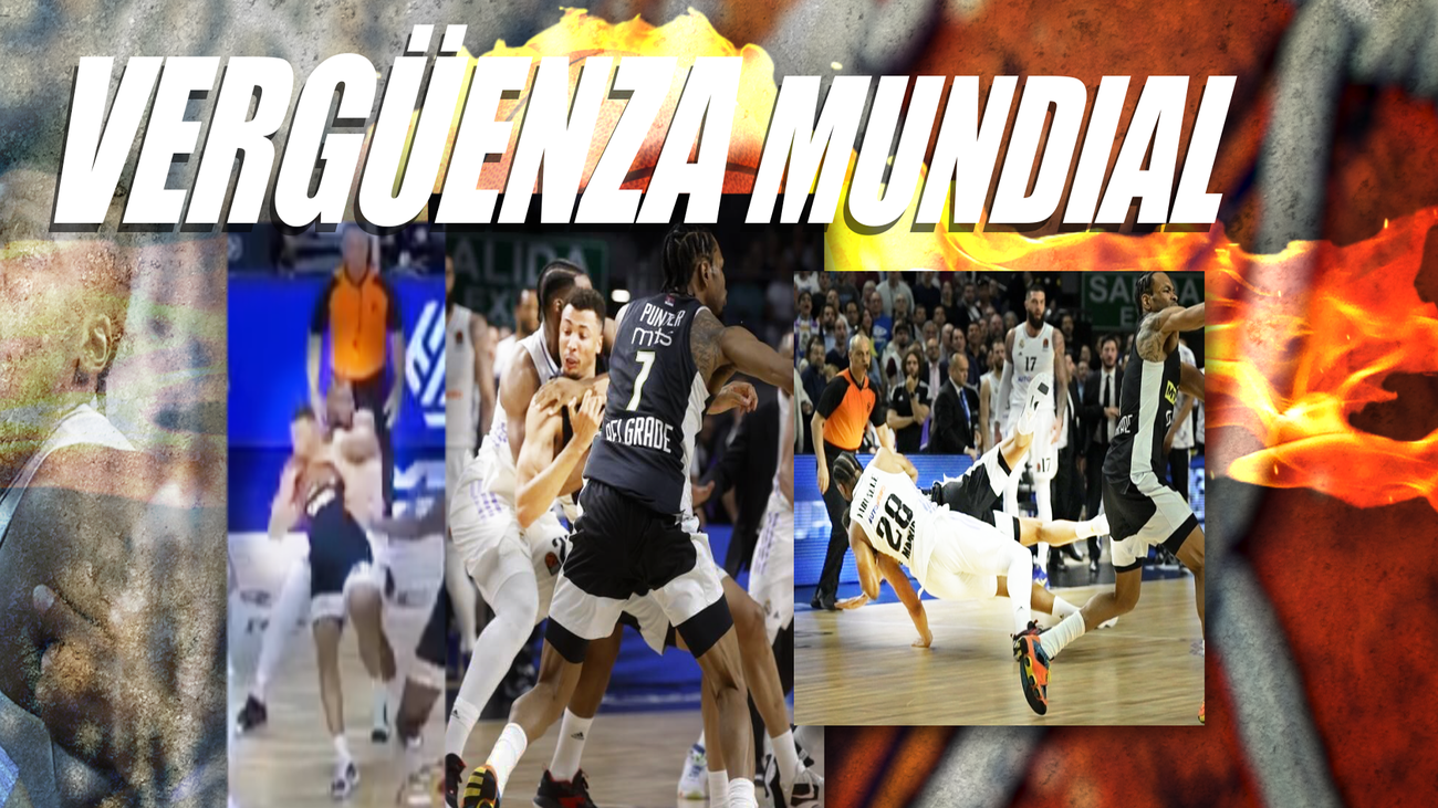 Batalla campal entre el Real Madrid y el Partizan, con los blancos cerca del abismo en la Euroliga