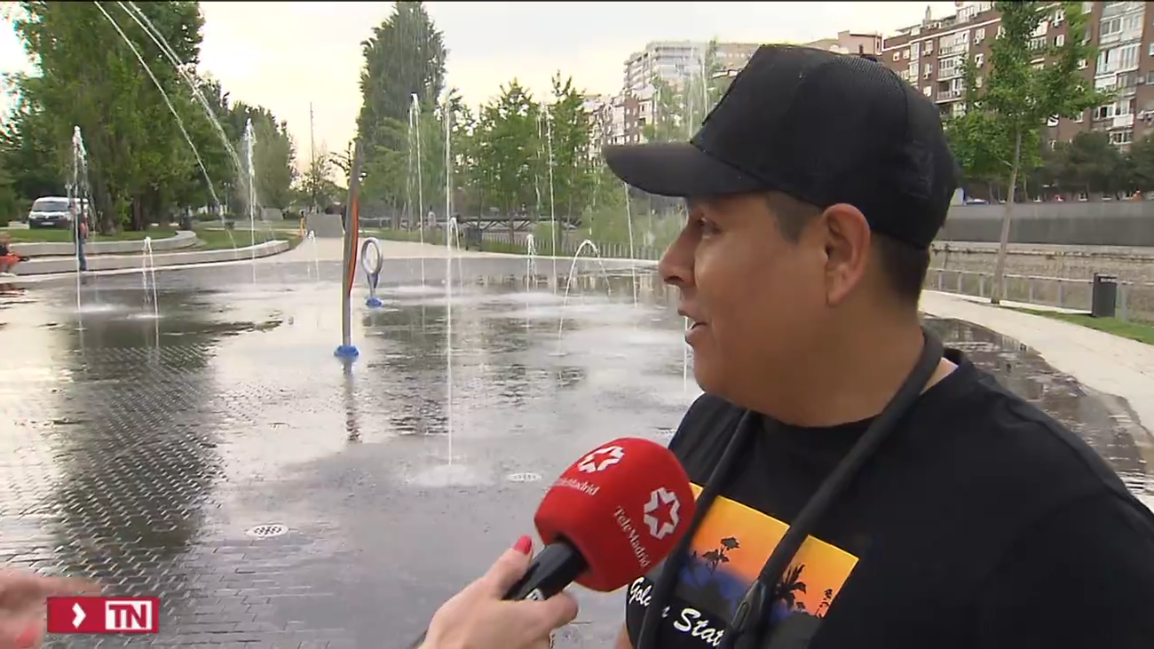 La playa de Madrid Río ya está abierta