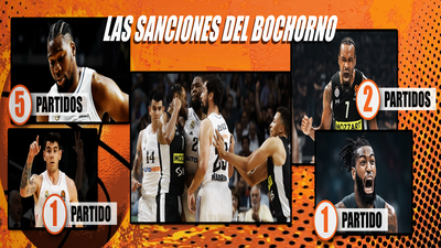 La Euroliga sanciona con 5 partidos a Yabusele, dos a Punter y uno a Deck y Lessort