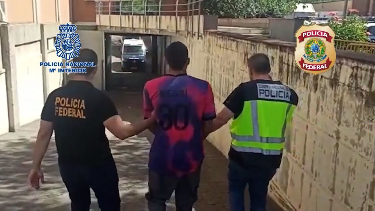Detenido en Madrid un fugitivo internacional vinculado al grupo criminal brasileño 'Comando Vermelho'