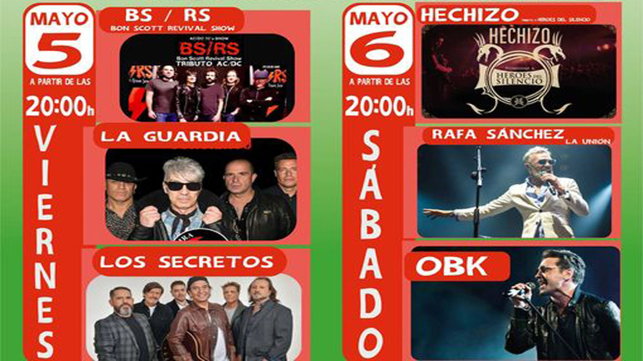 El IV Festival de Primavera de Arganda llega del 5 al 7 de mayo con conciertos gratuitos