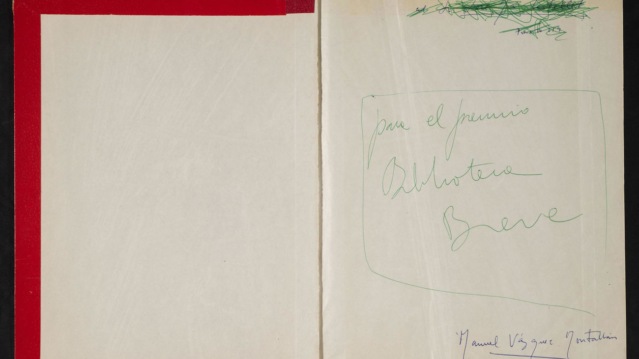 Navona publicará la primera novela inédita que escribió Vázquez Montalbán