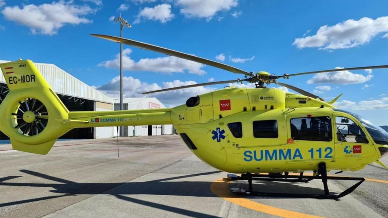 La Comunidad contrata dos helicópteros sanitarios de emergencia