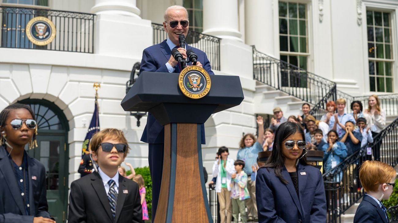 Nuevo despiste de Joe Biden: "Solo podemos reelegir a Donald Trump"