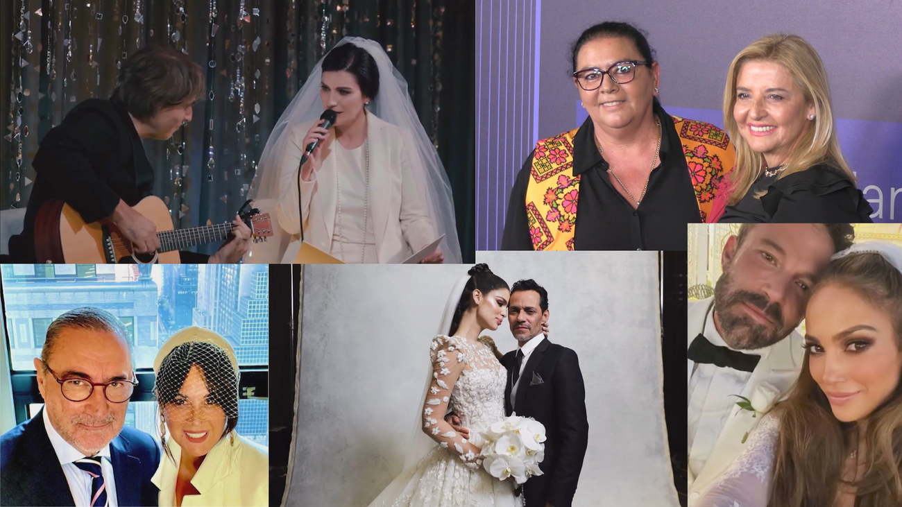 Las bodas de famosos más recientes del 2023