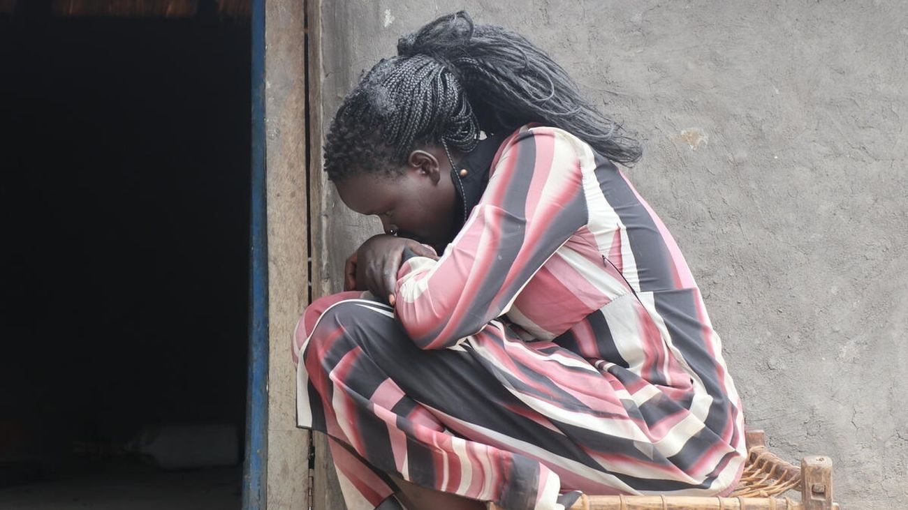 Niña en riesgo de contraer matrimonio infantil