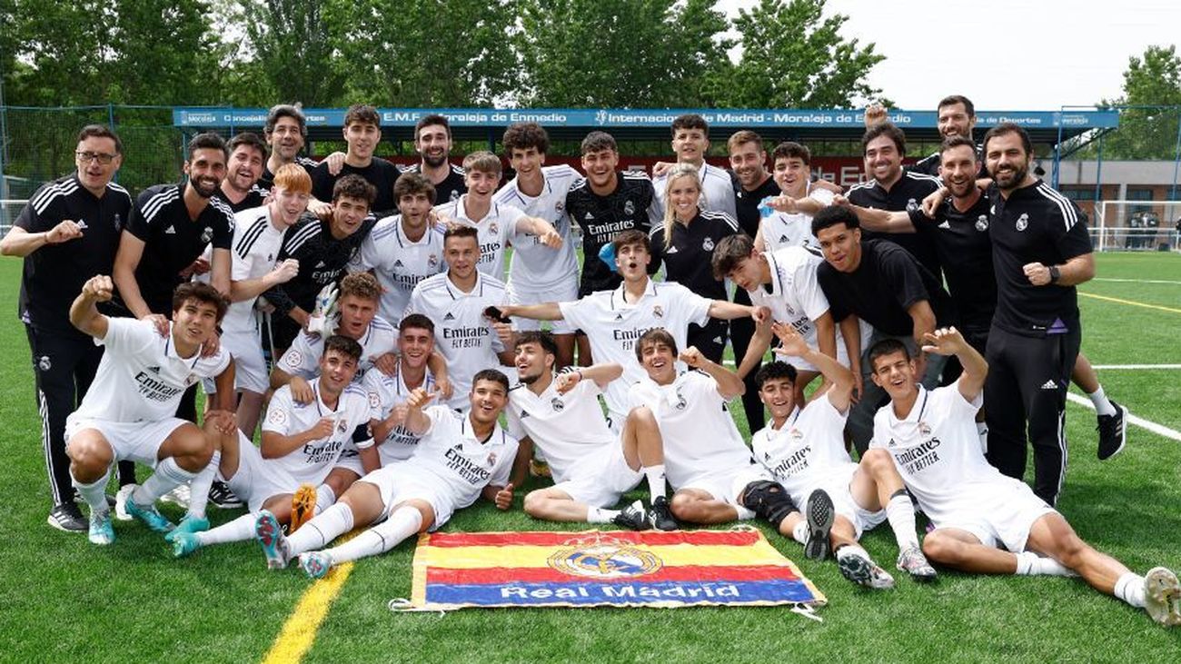 El Real Madrid, campeón de la División de Honor Juvenil
