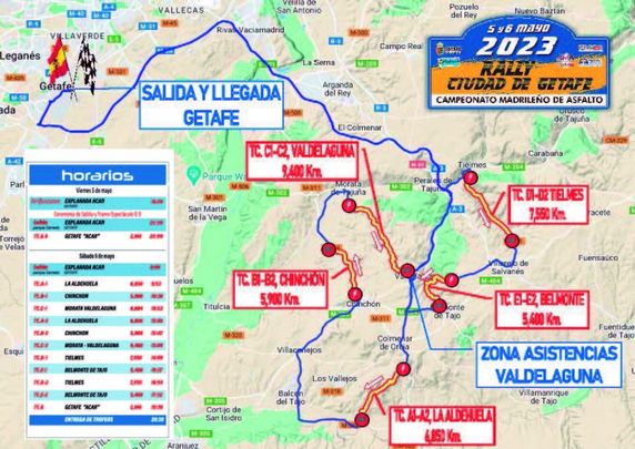 Rally de Getafe / @FedeMadAuto