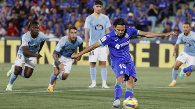El Getafe vuelve a ganar con Bordalás tras derrotar 1-0 al Celta