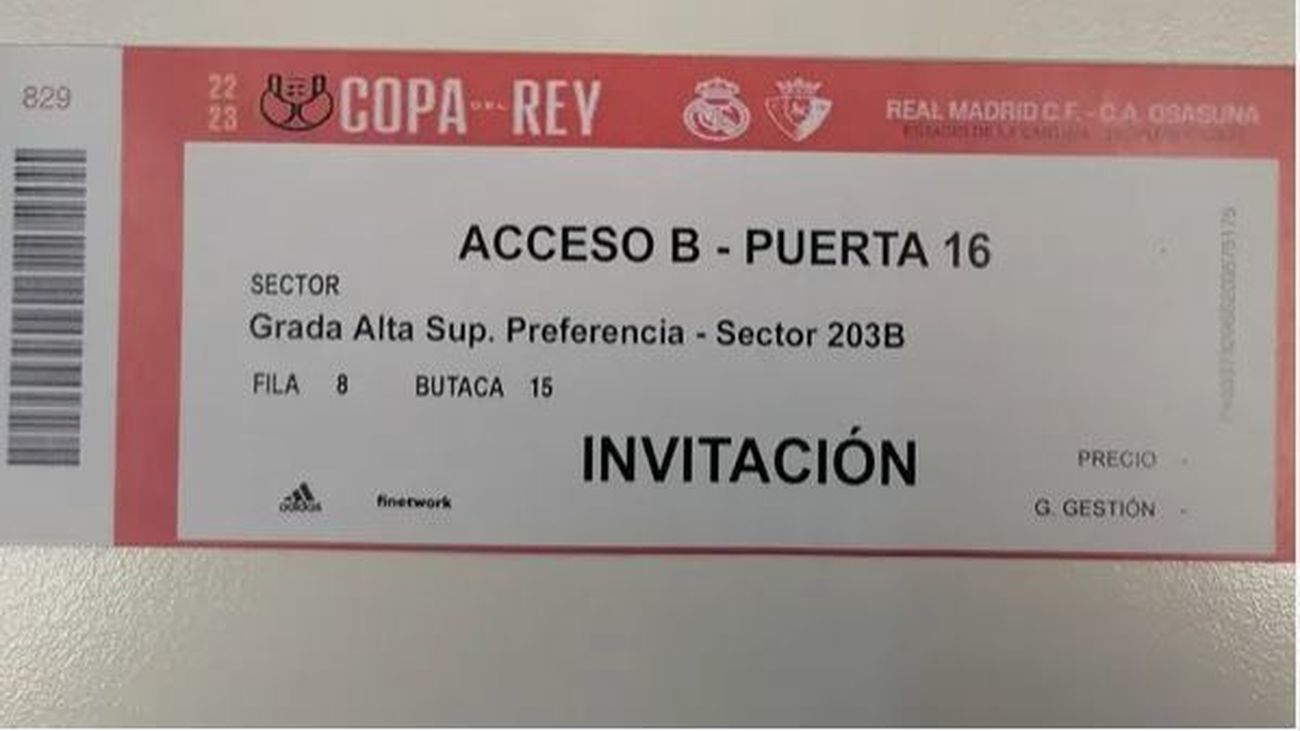 Alertan de una estafa en la venta de entradas de la final de la Copa del Rey