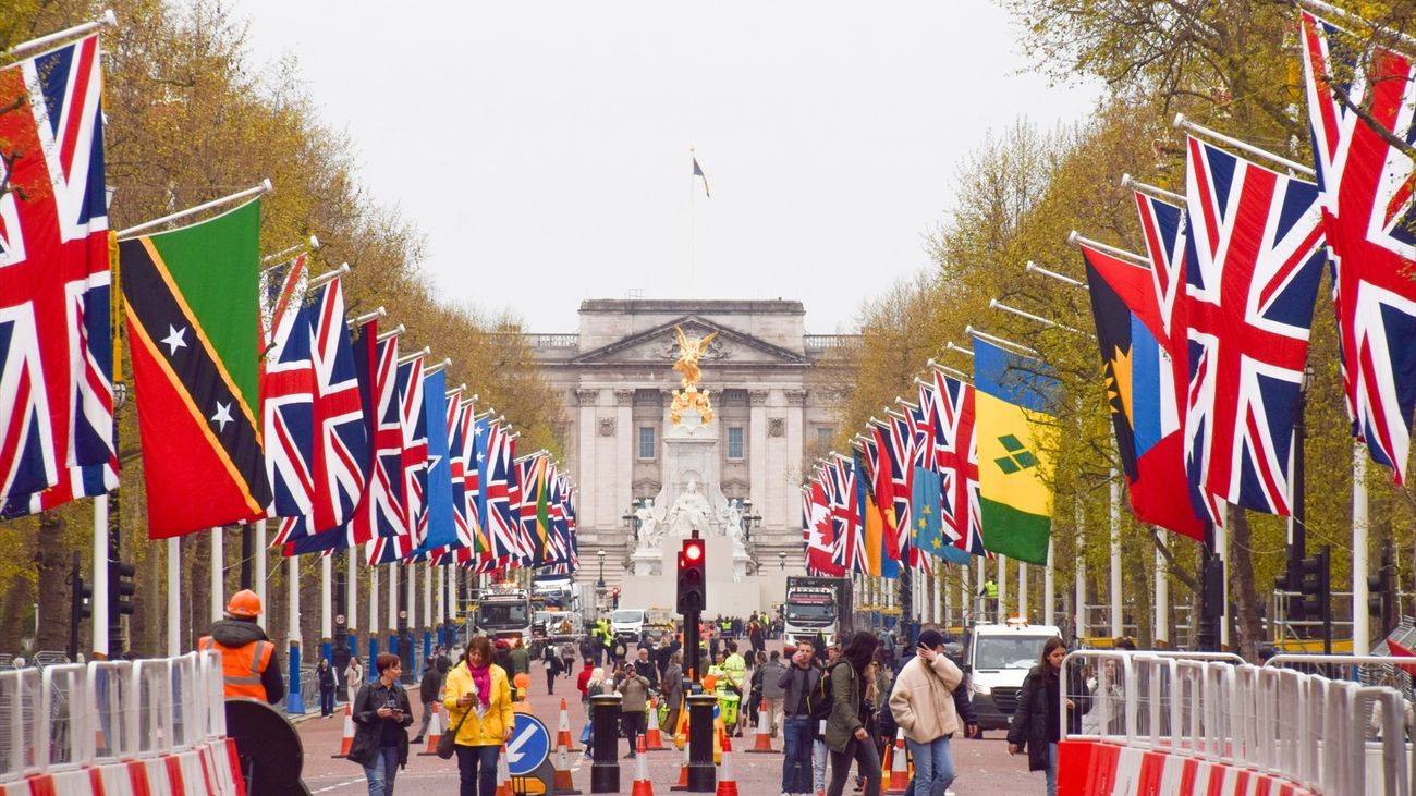 Preparativos para la coronación de Carlos III