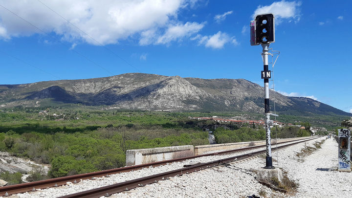 El tendido del Directo de Burgos a su paso por la Sierra Norte de Madrid / P.O.