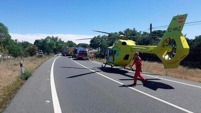 Un muerto y dos heridos en un choque frontal en la M-600, en El Escorial