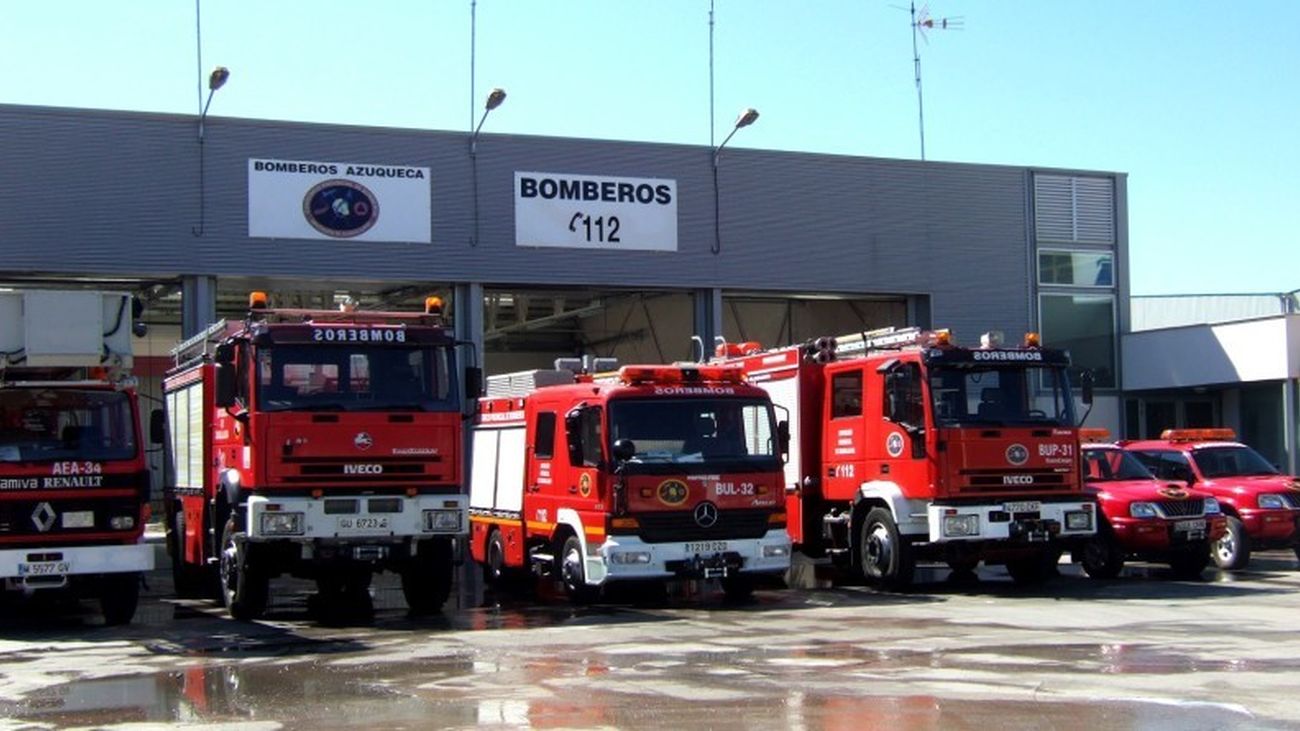 Parque del Consorcio Provincial de Bomberos de Guadalajara en Azuqueca