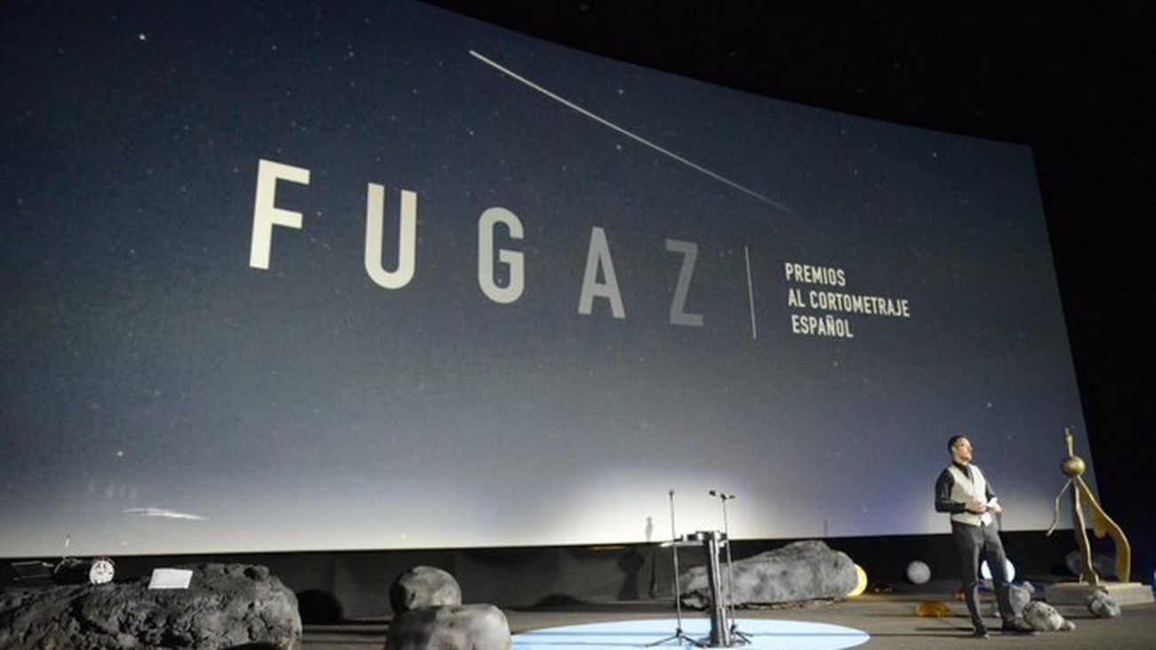Ensayos de los Premios Fugaz 2023 en el Teatro Francisco Rabal de Pinto