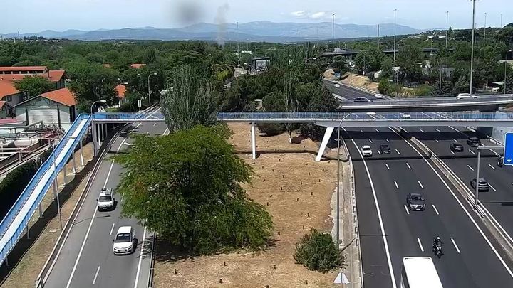 M-30, a su paso por la Complutense / CALLE 30