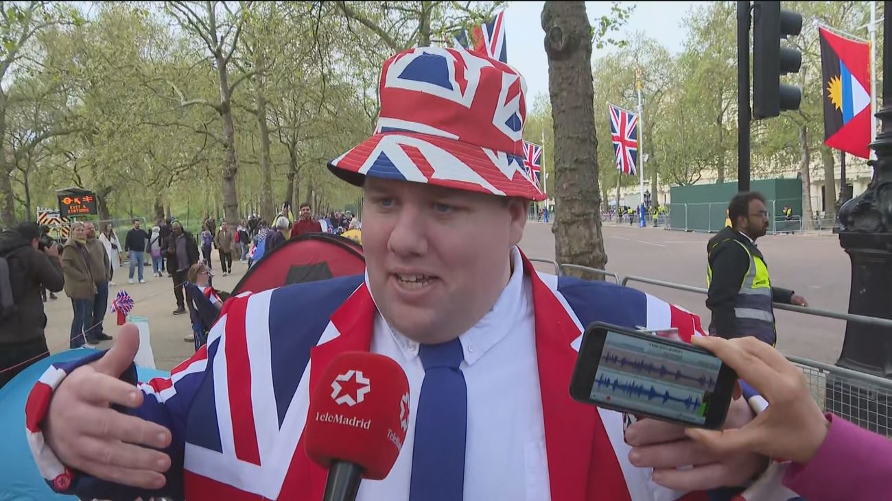 Máxima expectación en Londres a pocas horas de la coronación de Carlos III