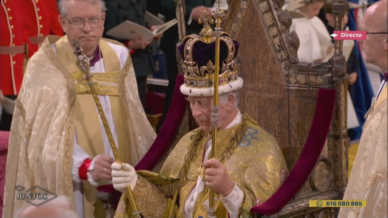 Carlos III es coronado rey del Reino Unido
