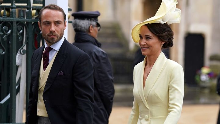 EuropaPress_5176556_06_may_2023_united_kingdom_london_pippa_and_james_middleton_arrive_at / EUROPA PRESS