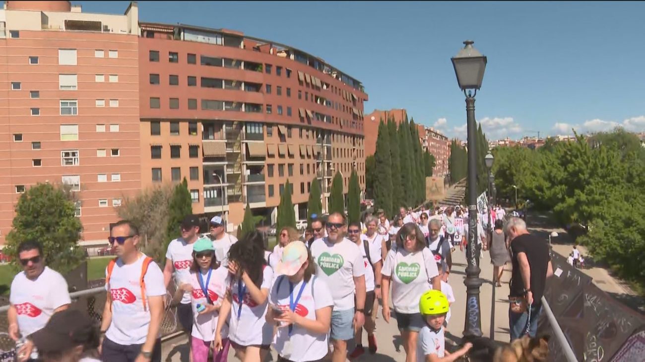 Marcha saludable en Madrid para mejorar nuestro estilo de vida