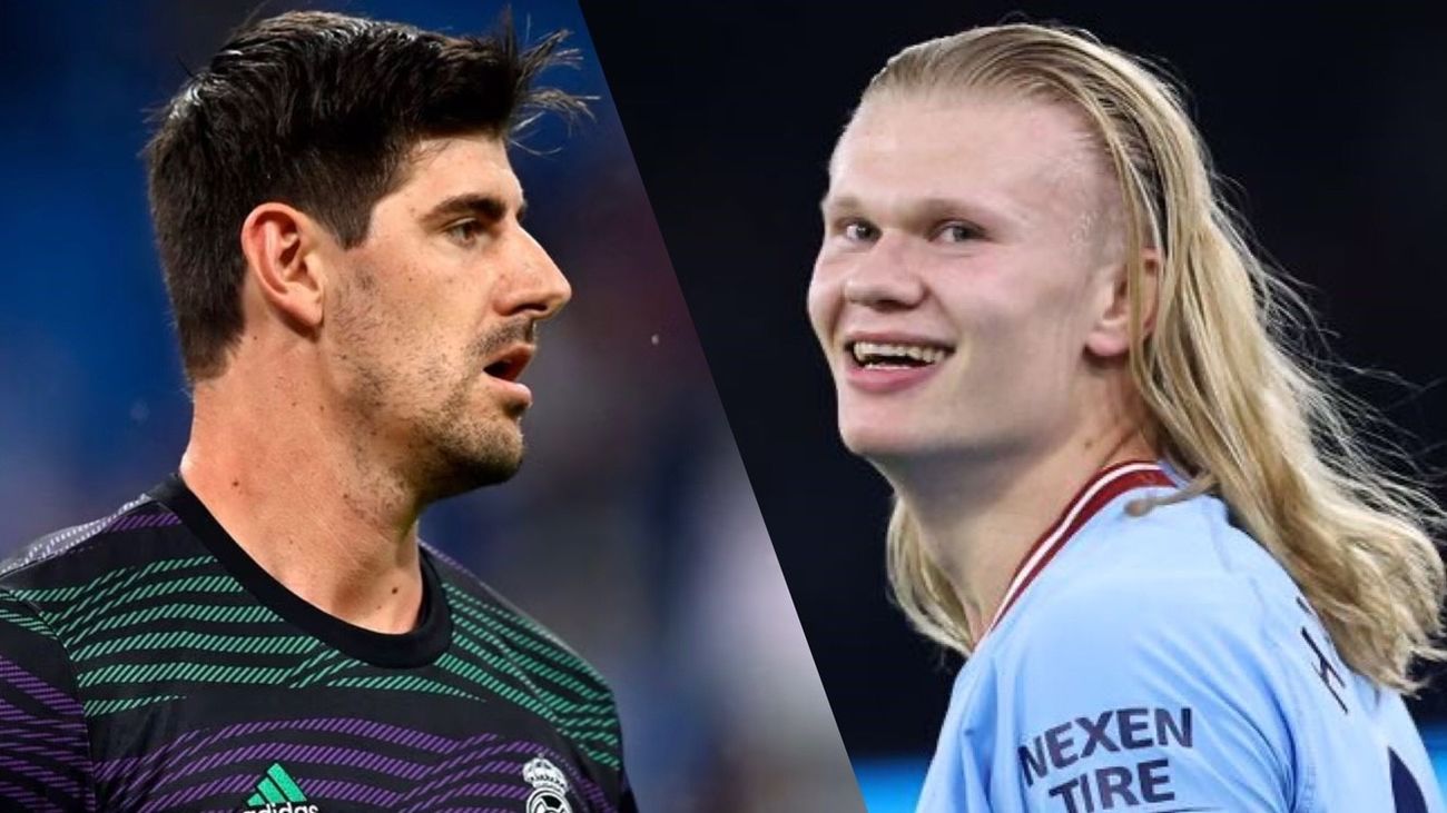 Courtois y el gran reto: parar a Haaland