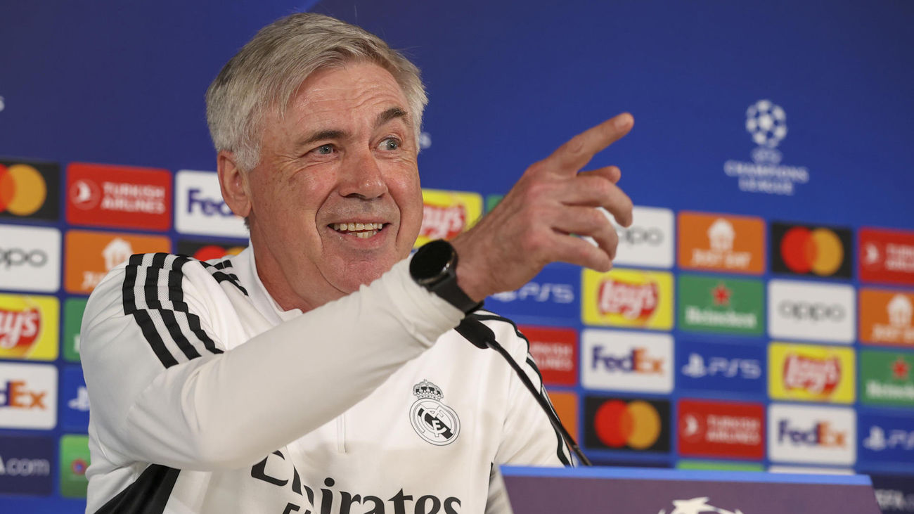 Ancelotti: "Planteamos un partido para parar a un equipo que parece imparable"