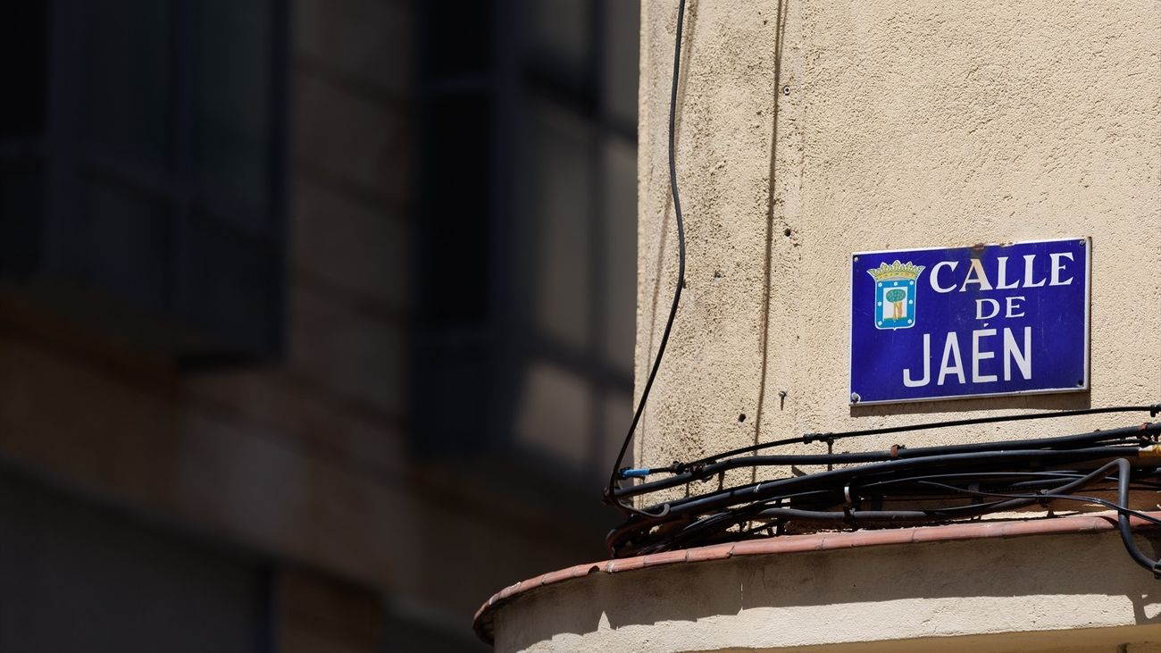 Edificio de la calle Jaén en el distrito de Tetuán