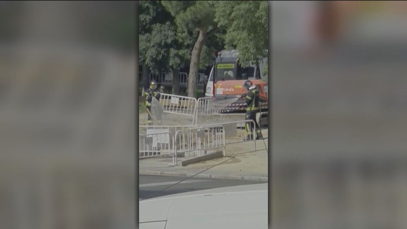 Alerta en el barrio de San Fermín por un escape de gas