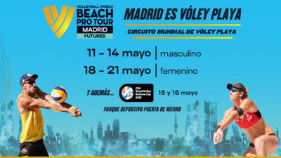 Madrid acoge tercer año consecutivo el circuito mundial de vóley playa