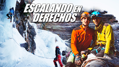 Escalada y conciencia social de dos escaladores madrileños