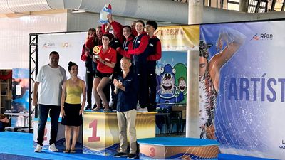Madrid, campeona de España infantil de natación sincronizada