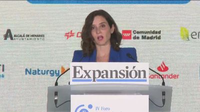 Ayuso asegura que la Comunidad logrará "pronto" no tener el  “impuesto de  patrimonio bis”