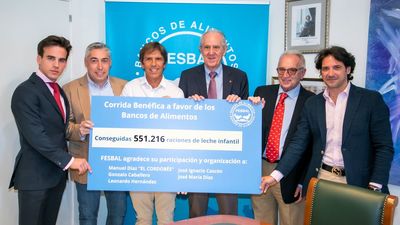 Recaudadas 551.000 raciones de leche infantil